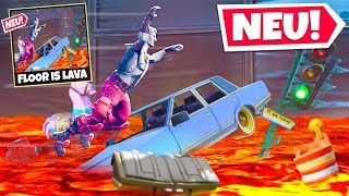 Fortnite: EVIL FLOOR IS LAVA PARKOUR