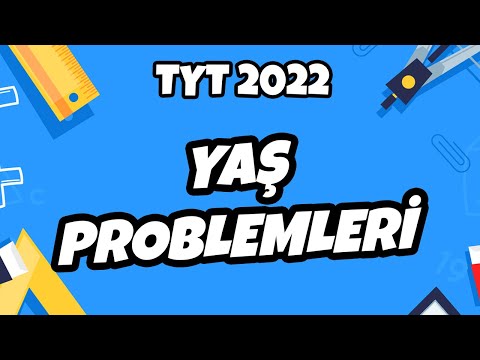 Yaş Problemleri | TYT Matematik 2022 #hedefekoş