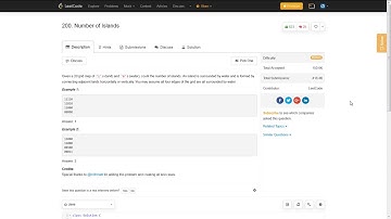 Technical Interview Question: Number of Islands [LeetCode]