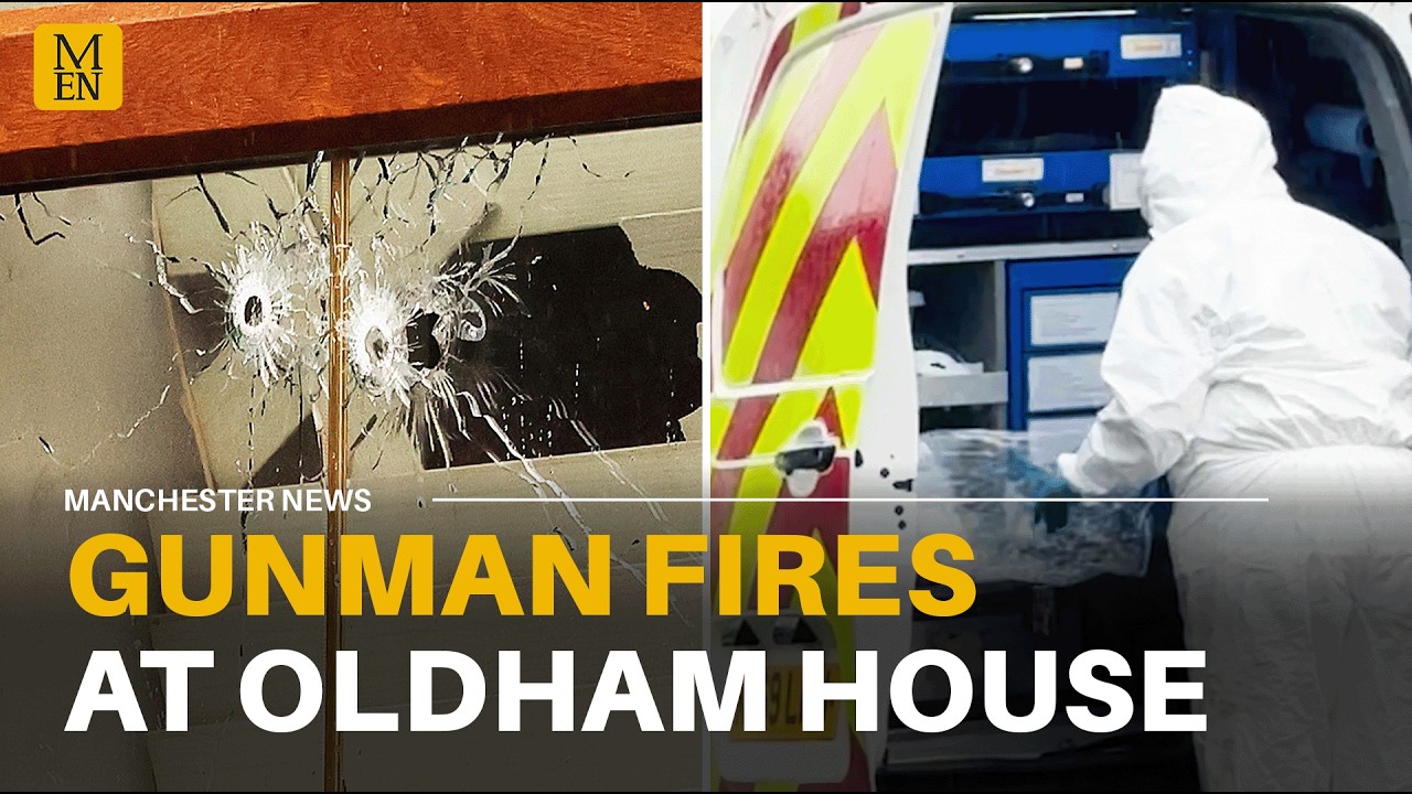 Oldham shooting: Cordons in place after gunman OPENS FIRE on house ...