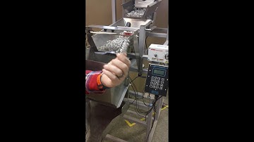 The Logical Machines Model S-6 Cascading Scale System filling .5lbs Machine Springs.