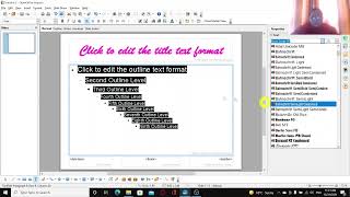 CLASS 9 | USING MASTER SLIDE IN OPENOFFICE IMPRESS | IT