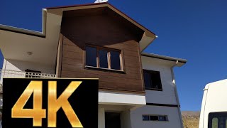 4K Malatya Pütürge Yeni Yapılan Deprem Evleri.4K Malatya Newly Built Earthquake Houses.