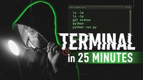 Master Terminal in 25 Minutes — Linux / macOS / Windows CMD for Devs