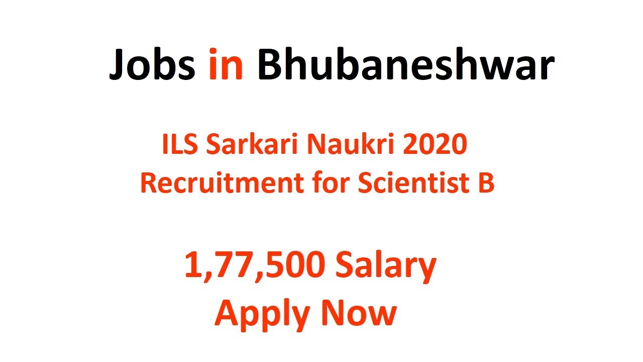 Jobs in Bhubaneshwar May 2020 Bhubaneshwar Job Vacancies Apply