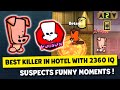 BEST SUSPECTS POISONER IN HOTEL WITH 2360 IQ ! SUSPECTS MYSTERY MANSION FUNNY MOMENTS #25