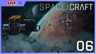 [Live] SpaceCraft, Day 06: Titanium Ship At Last, Prepping for Tier 3, Solo