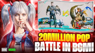 20 Million Popularity Battle  Bgmi Pop Battle  Pk1pk10  Gameplay bgmipopularity bgmi