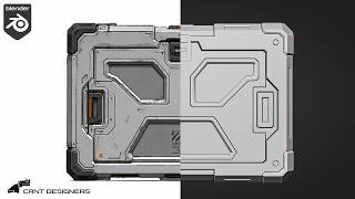 How I Modeled Sci-Fi Crate From Reference In Blender