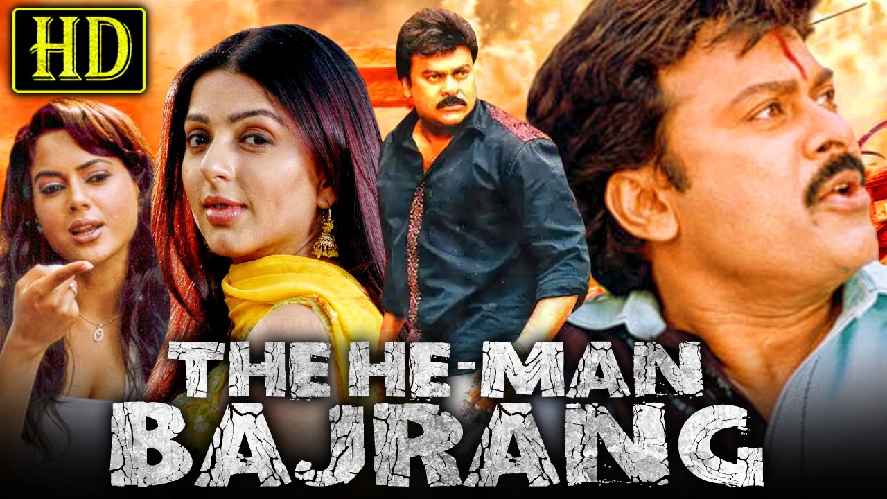 The He-Man Bajrang (HD) - South Superhit Action Hindi Dubbed Movie lChiranjeevi,Arbaaz Khan, Sameera