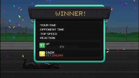 how to win every race you join in pixel car racer