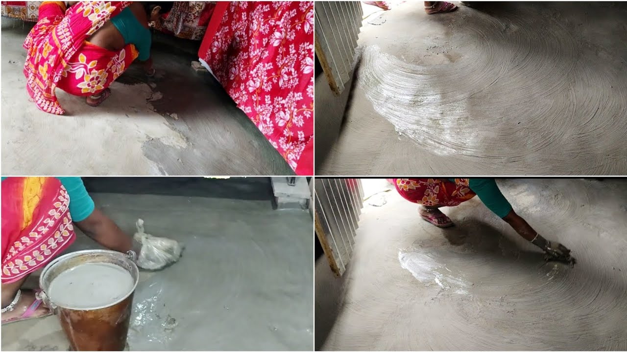 আমার টিনের মাটির ঘরটা সিমেন্ট দিয়ে লেপলাম/ যত্ন করে রাখতে জানলে টিনের ঘরকেও গুছিয়ে রাখা যায় ।।