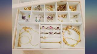 Vlando 20 & 6 Grids Jewelry Tray Jewelry Organizer for Drawer Jewelry Organizer review screenshot 4