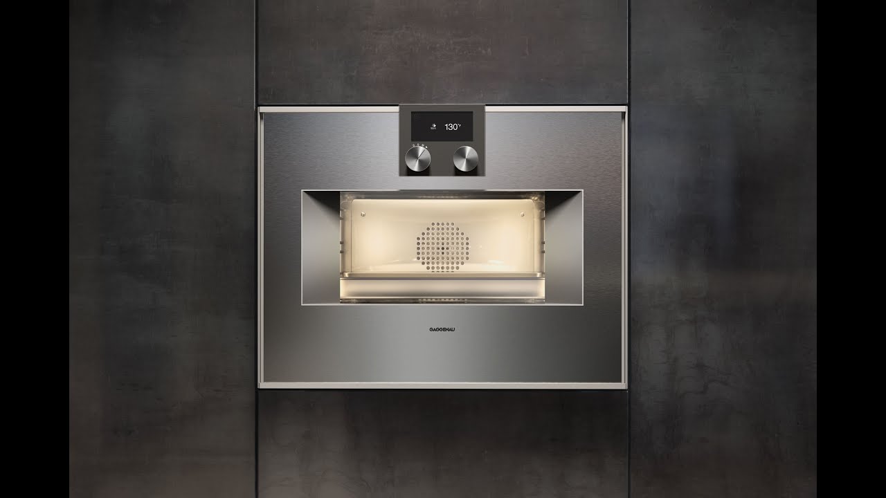 Gaggenau: Nuova generazione di forni combinati a vapore - YouTube
