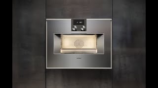 Gaggenau: Nuova generazione di forni combinati a vapore - YouTube