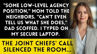 Parents Said &#39;Low-Level Agency Job&#39; - I Run Classified Pentagon Operations