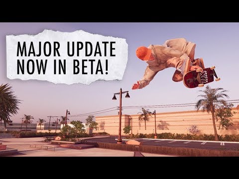: Major Update Now In Beta! Grabs, California Skatepark, Replay Editor and More!