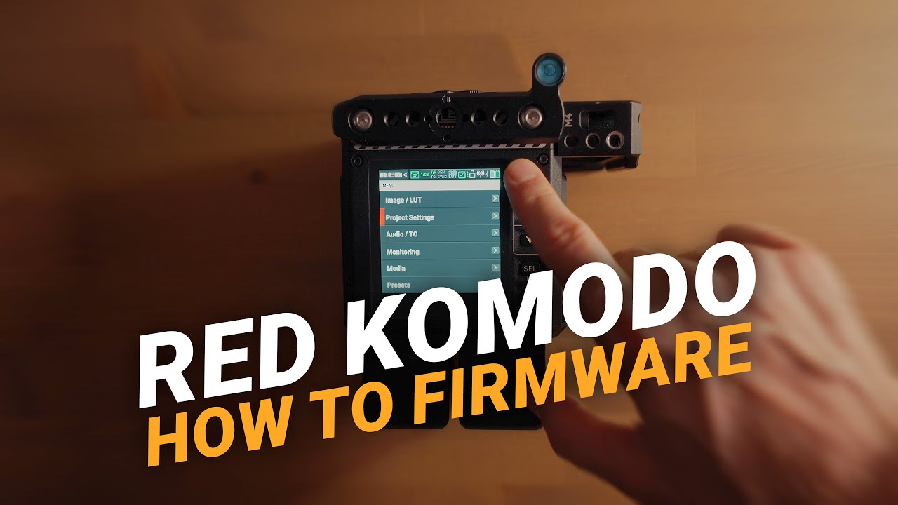 How to update firmware on RED Komodo | 1.7.0 Beta