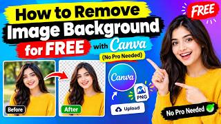 How to Remove Image Background for FREE with Canva (No Pro Needed)