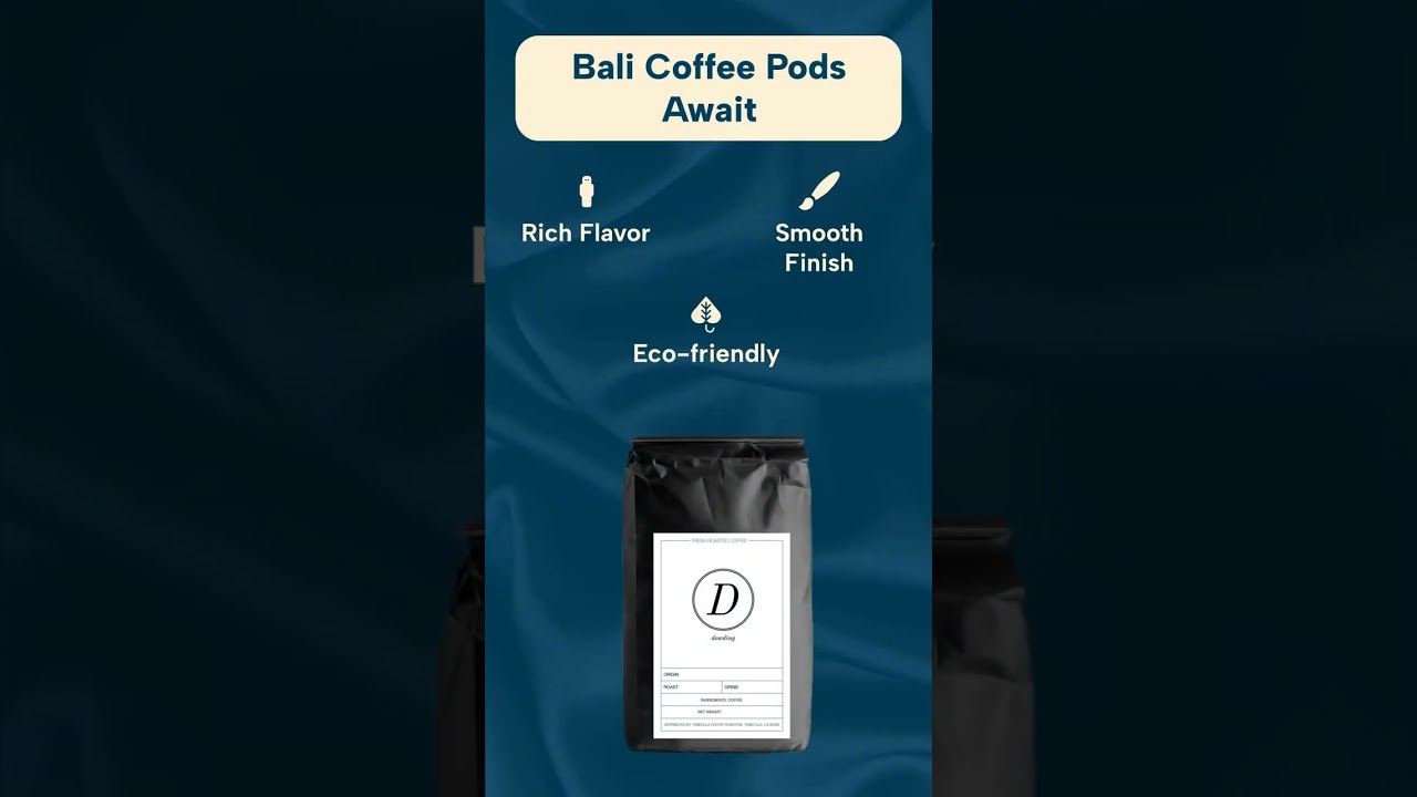 Bali Coffee Pods Await