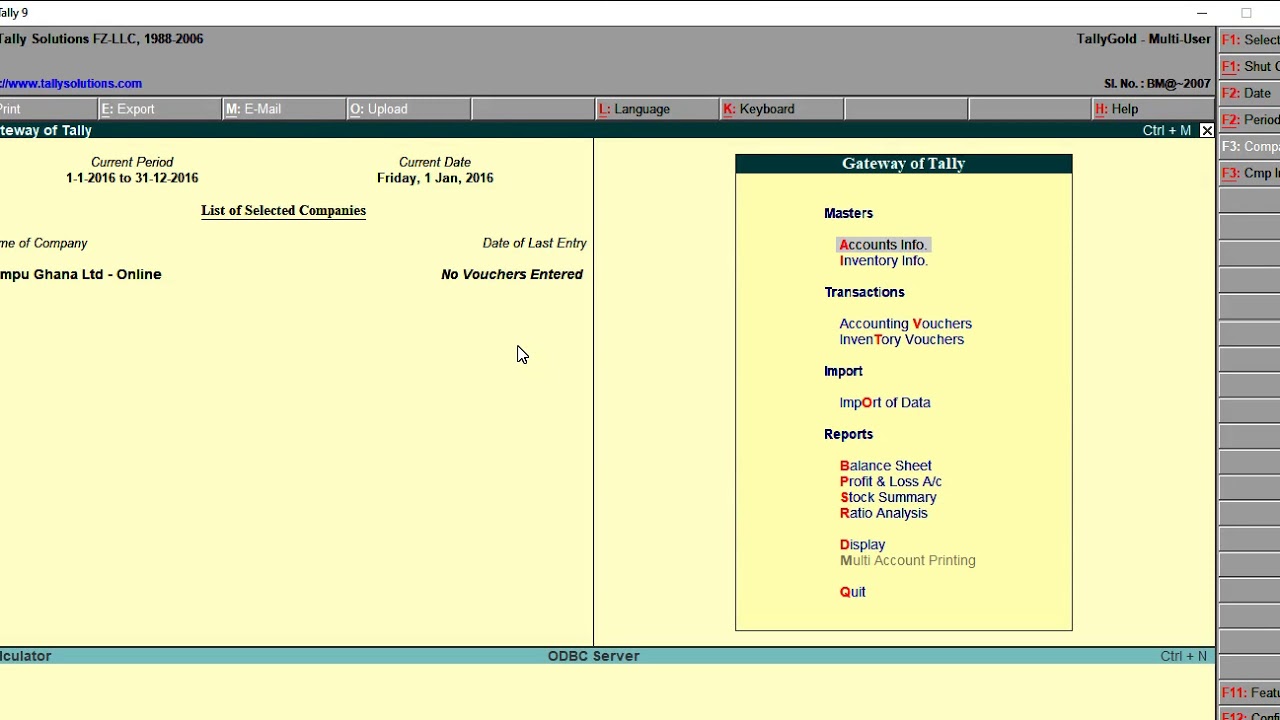 How to create stock items in Tally 9. ( Case study 2) - YouTube
