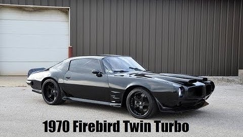 project car 1970 Pontiac Firebird Twin Turbo