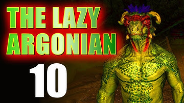 Skyrim Walkthrough of THE LAZY ARGONIAN Part 10: Slackline + Quick & Dirty 1H Gear