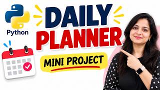 Python Daily Planner | Mini Project | Build Something Useful with Python