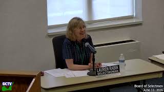 Board of Selectmen, June 11, 2026