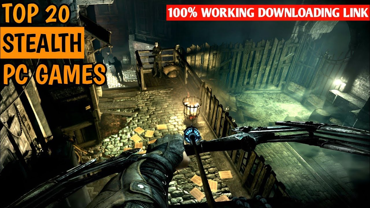 19 BEST STEALTH GAMES FOR MID SPEC PC 2024 || MID SPEC PC GAMES