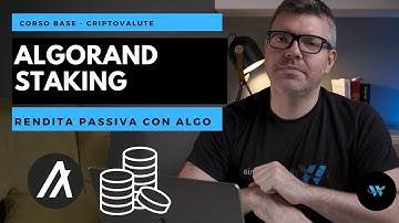 Algorand Staking: rendita passiva con lo stake di ALGO sulla Governance