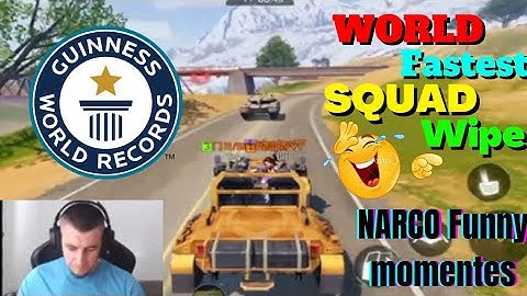 World record of squad wipe in CODM || Cod narco funny moments