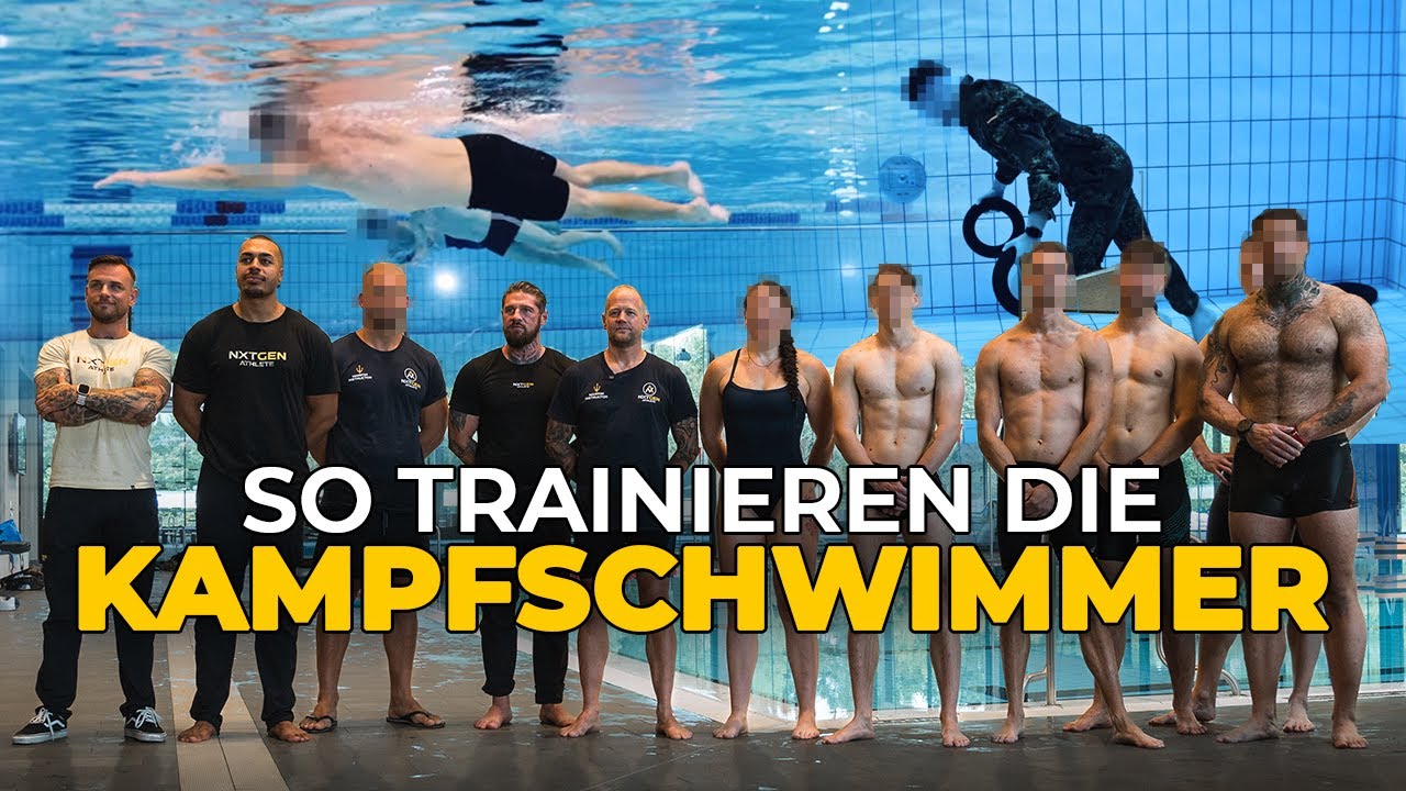 Kampfschwimmer-Training für unsere Athleten! | KSM Vlog Teil II