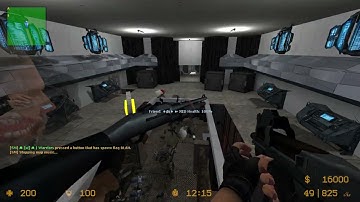 Counter-Strike:Source Zombie Escape Mod - ze_moon_base_v1