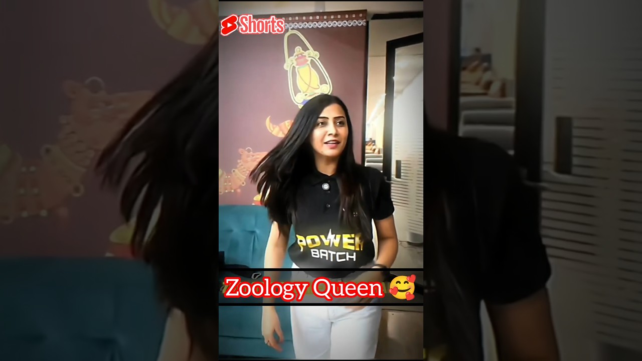 Why Students Call Tulika Mam the Queen of Zoology ❤️ 