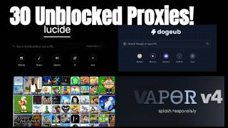 30+ Random NEW UnbIocked Links for School Chromebook!