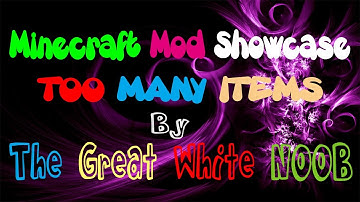 Minecraft Too Many Items Mod Showcase 1.6.4