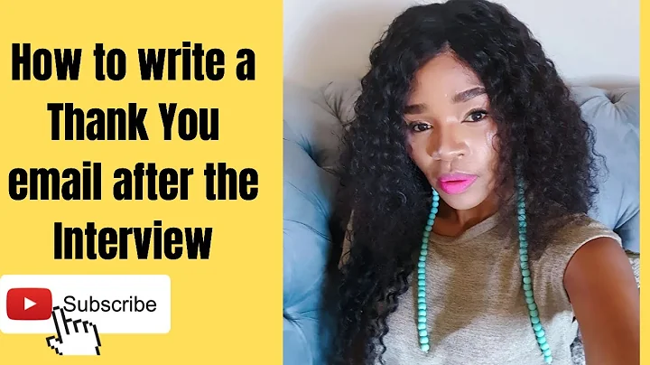 How to write a thank you email after interview l Wow Them! #2022
