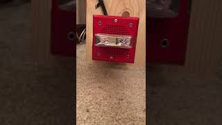 Wheelock ch70 chime strobe test