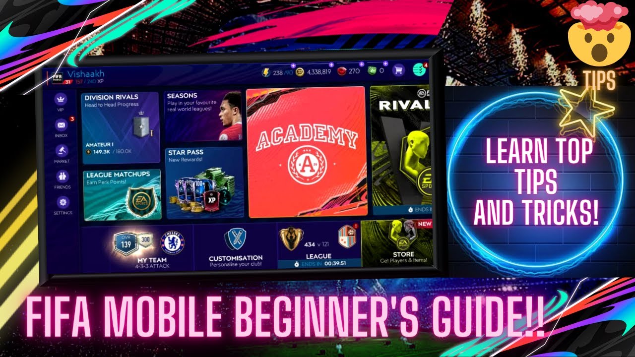 FIFA MOBILE 21 BEGINNER'S GUIDE🥳||LEARN TOP TIPS AND TRICKS NOW!😱🤩