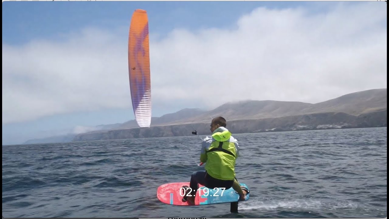 Kiting Across the Santa Barbara Channel