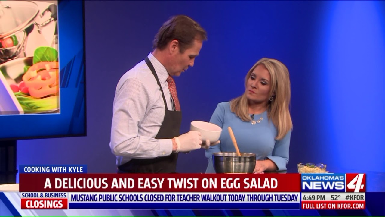 newspaper mockup Cooking with Kyle: Make egg salad with leftover Easter eggs