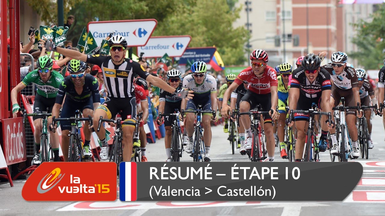 Résumé - Étape 10 (Valencia / Castellón) - La Vuelta a España 2015