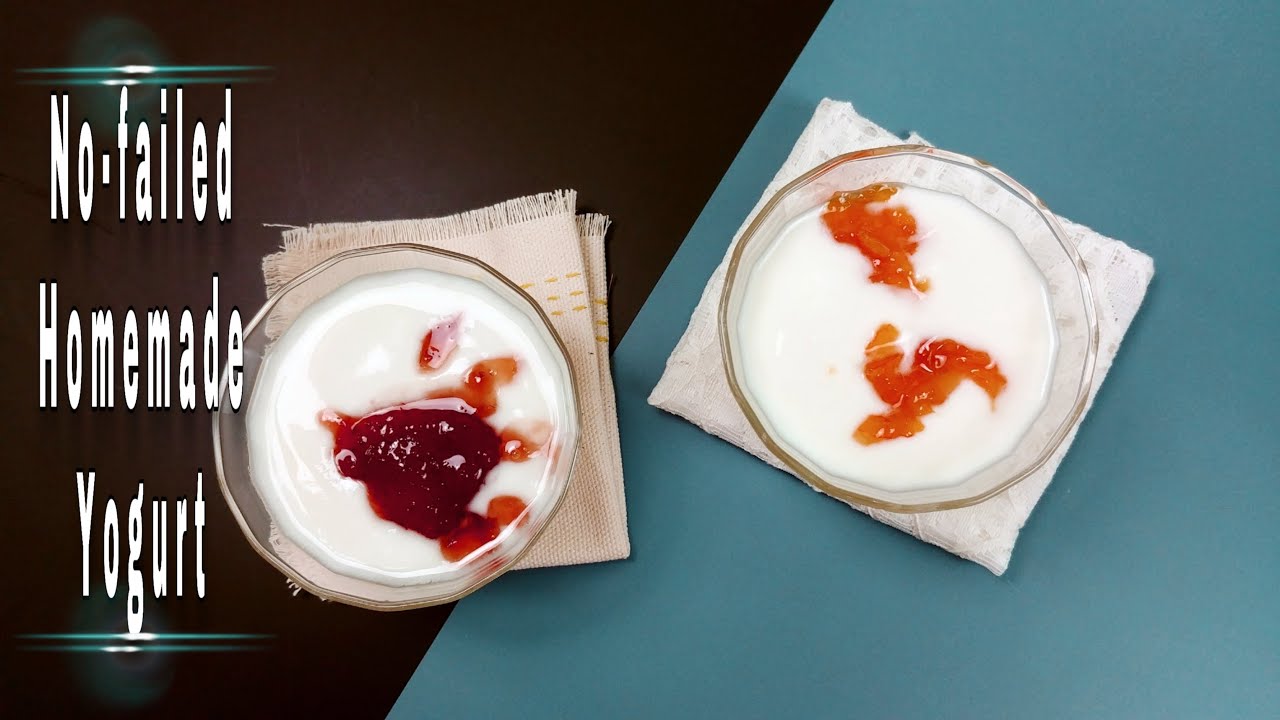 Nofailed Homemade Yogurt Recipe / Greek Yogurt Maker YouTube