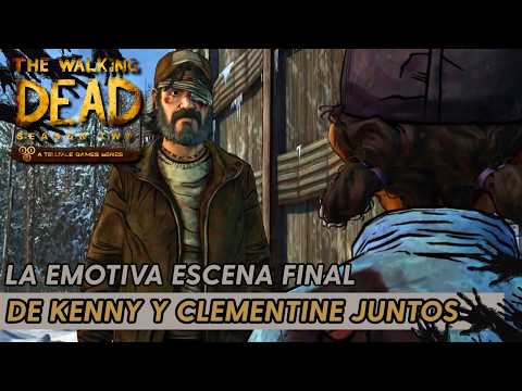 Escena Final de Kenny y Clementine Juntos The walking Dead