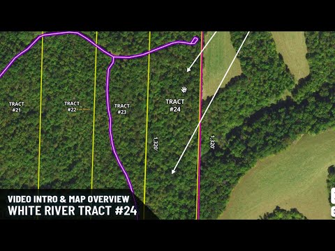 Map Overview (10 Acres) Owner Financed Land for Sale in Arkansas - WZ24 #landforsale #offgrid #land