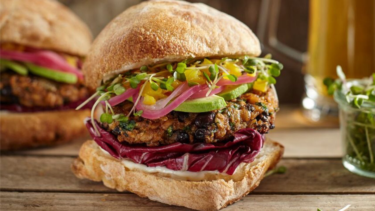 Farro Veggie Burger Recipe YouTube