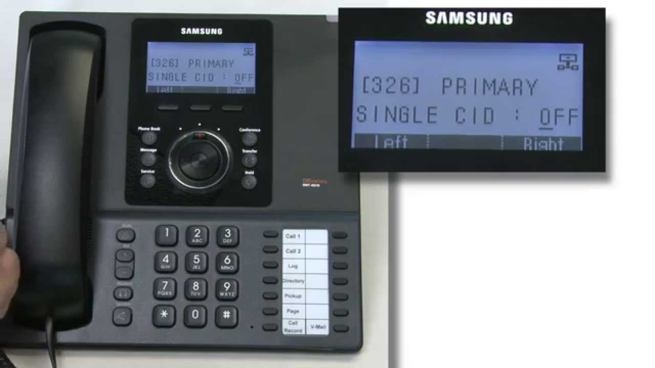 How To Use Station Pairing on a Samsung OfficeServ