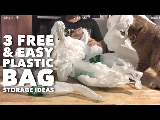 10 Free & Easy DIY Plastic Bag Storage Ideas