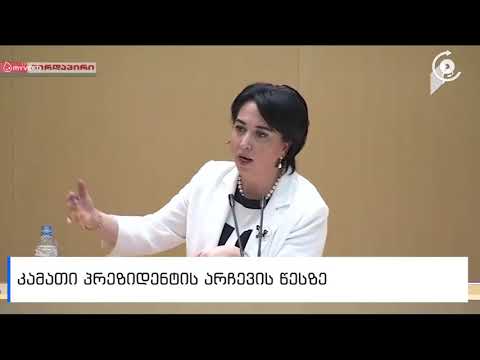 არჩეული პრეზიდენტი,შეწუხებული კომისია და წინა ხელისუფლებით იმედგაცრუებული ეკა ბესელია   ცხარე დისკუს